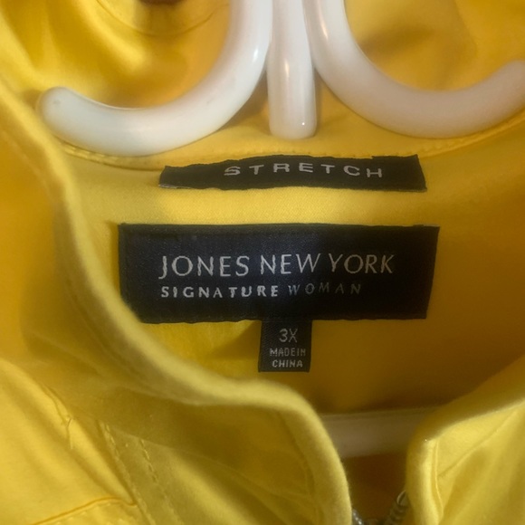 Jones New York. Size 3x Yellow NWT - Picture 5 of 6